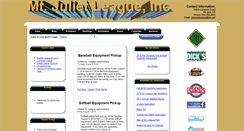 Desktop Screenshot of mjleague.org